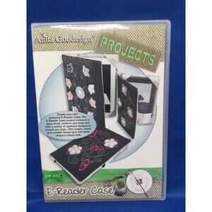 Anita Goodesign DVD video tutorial E book reader Case embroidery project